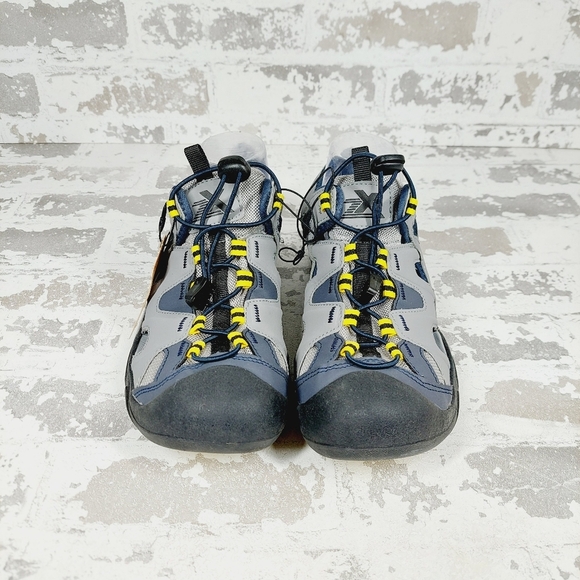 New ZeroXposur Wallowa River Grey Bungee Lace Up Sandals K552 - Picture 2 of 11